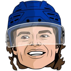 MAJOR LEAGUE SOCKS Fan Zone|Hockey^Cole Caufield Montreal Canadiens NHL - Adult Caricature Crew Socks