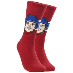 MAJOR LEAGUE SOCKS Fan Zone|Hockey^Cole Caufield Montreal Canadiens NHL - Adult Caricature Crew Socks