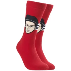 Clearance MAJOR LEAGUE SOCKS Connor Bedard Chicago Blackhawks NHL Rookie Edition - Adult Caricature Crew Socks