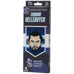 Women MAJOR LEAGUE SOCKS Socks|Fan Zone^Connor Hellebuyck Winnipeg Jets NHL - Adult Caricature Crew Socks