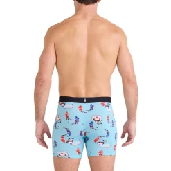 Clearance SAXX Cooling Cotton - Men's Fitted Boxer Shorts AIB