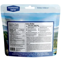 Best BACKPACKER'S PANTRY Crème Brûlée - Freeze-Dried Camping Food Meal
