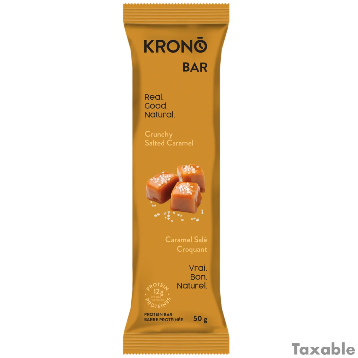 KRONO NUTRITION Energy Gels And Bars|Nutrition^Crunchy Salted Caramel - Protein Bar