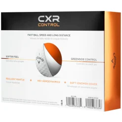 Clearance CALLAWAY CXR Control - Box of 12 Golf Balls