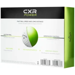 CALLAWAY Golf Balls^CXR Power - Box of 12 Golf Balls