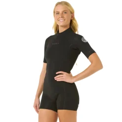 Hot RIP CURL Dawn Patrol - Women's Short-Sleeved Wetsuit 0090