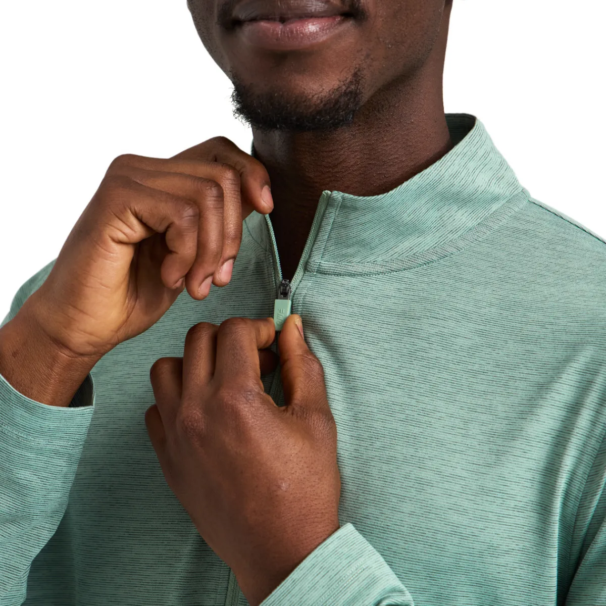 FWD Long Sleeves And Sweaters^DigiStripe - Men's Half-Zip Sweater