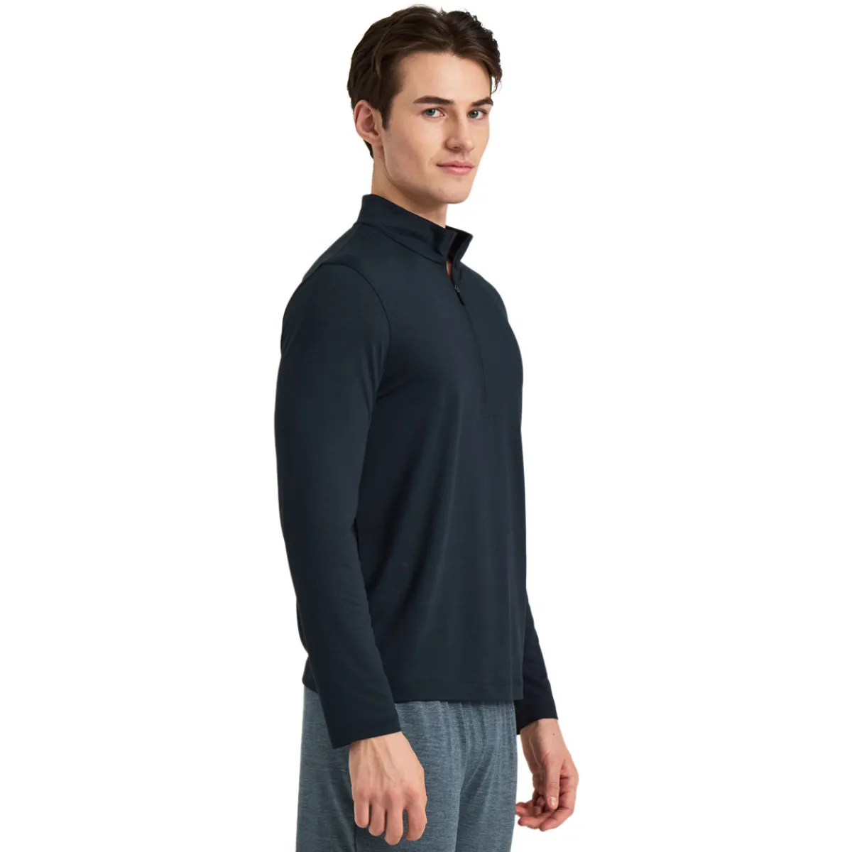 FWD Long Sleeves And Sweaters^DigiStripe - Men's Half-Zip Sweater