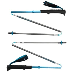 Hot BLACK DIAMOND Distance Carbon Z - Adult Foldable Trekking Poles DESER