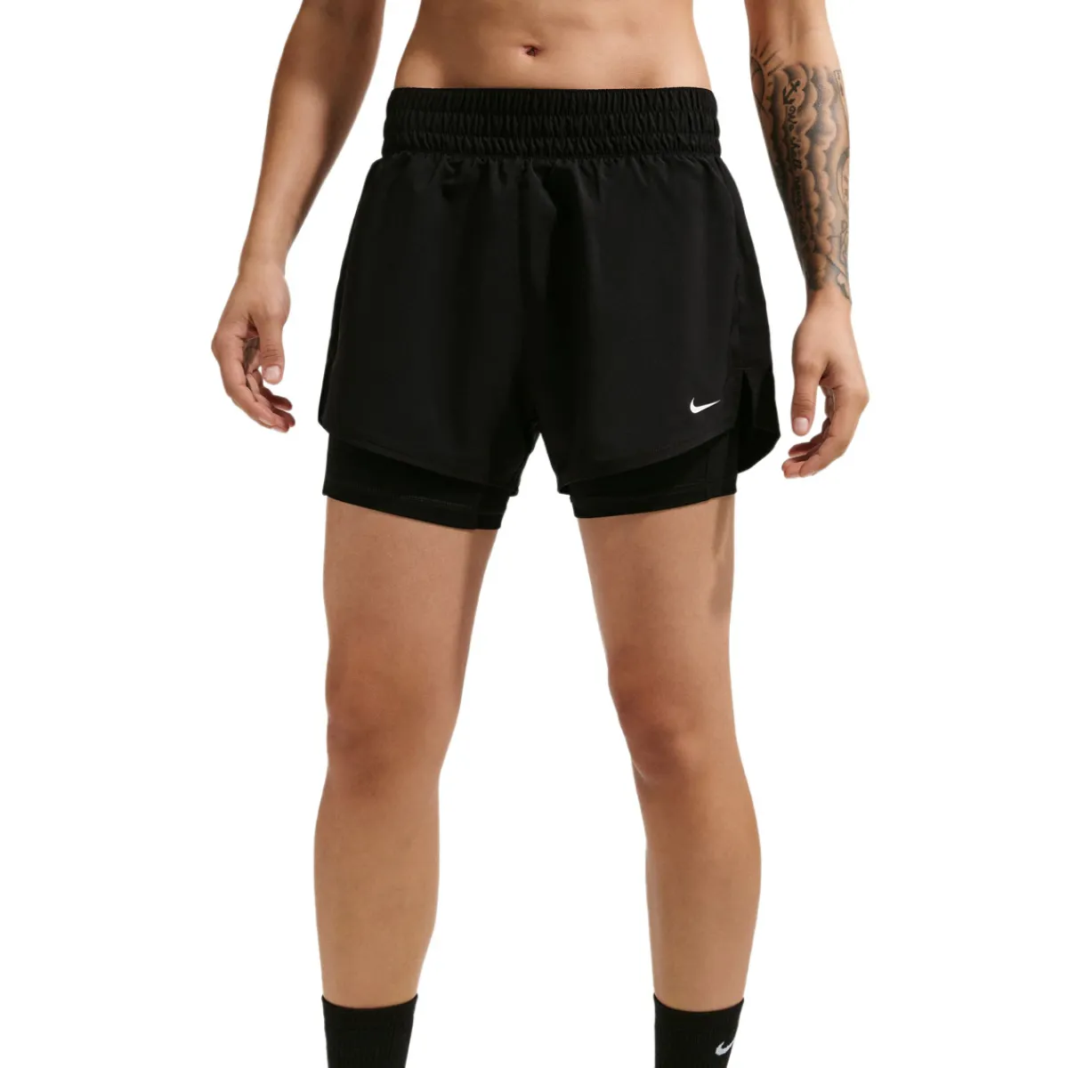 Sale NIKE Dri-FIT One HR - Women's 2-in-1 Training Shorts