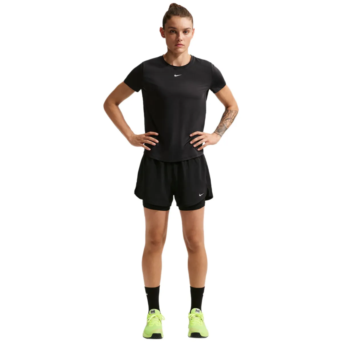 Sale NIKE Dri-FIT One HR - Women's 2-in-1 Training Shorts