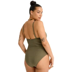Women EVERYDAY SUNDAY One-Piece Swimsuits^Olive - Women's One-Piece Swimsuit