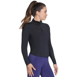 Hot SKECHERS Endurance - Women's Half-Zip Sweater BLK