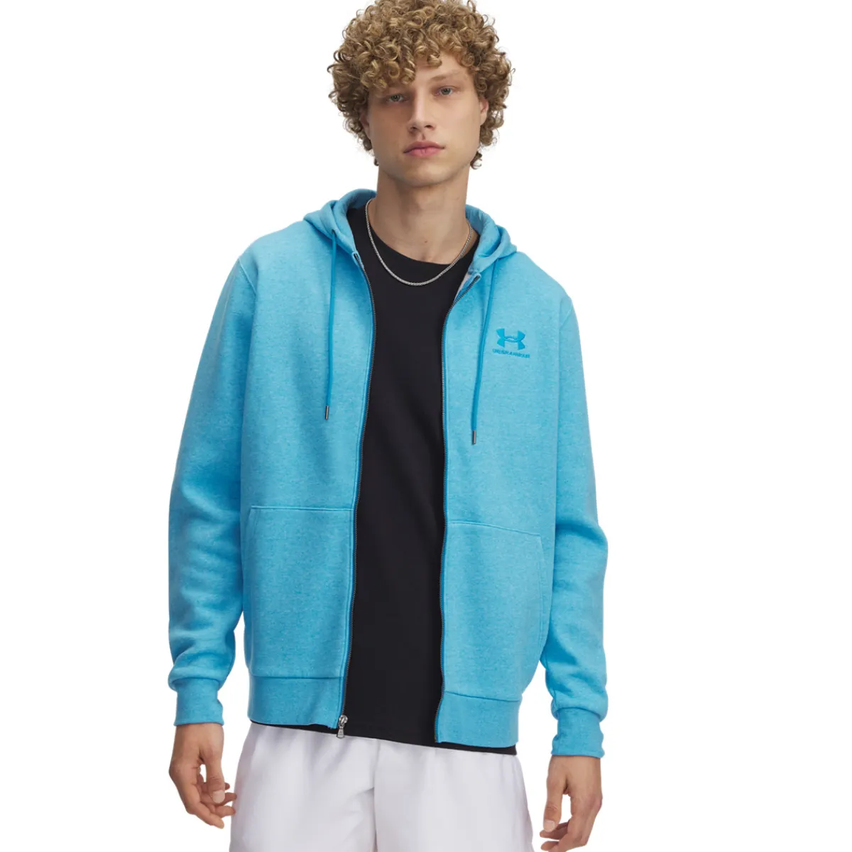 UNDER ARMOUR Hoodies And Vests|Hoodies And Vests^Essential - Men's Full-Zip Hoodie