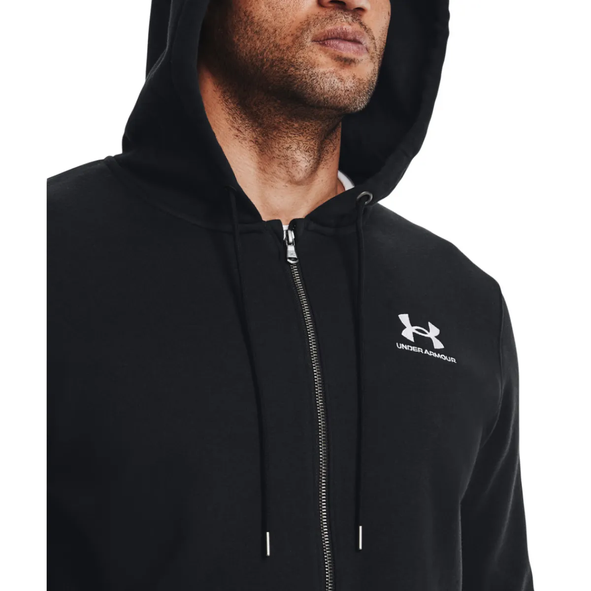 UNDER ARMOUR Hoodies And Vests|Hoodies And Vests^Essential - Men's Full-Zip Hoodie