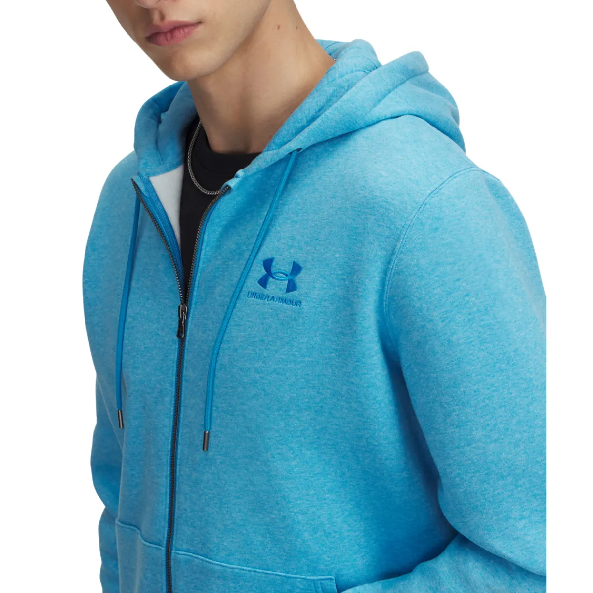 UNDER ARMOUR Hoodies And Vests|Hoodies And Vests^Essential - Men's Full-Zip Hoodie