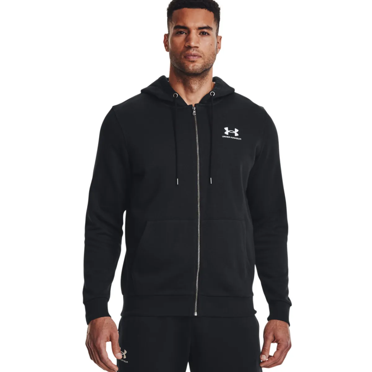 UNDER ARMOUR Hoodies And Vests|Hoodies And Vests^Essential - Men's Full-Zip Hoodie