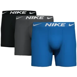 NIKE Underwear^Essential Micro (Pack of 3) - Men's Fitted Boxer Shorts
