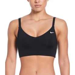 Women NIKE Training Swimsuits|Bikinis And Tankinis^Essential Midkini - Women's Swimsuit Top