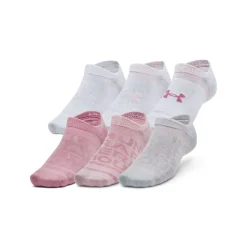 Clearance UNDER ARMOUR Essential No Show (Pack of 6 pairs) - Women's Ankle Socks