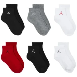 Outlet JORDAN Everyday Essentials (Pack of 6 pairs) - Boys' Ankle Socks