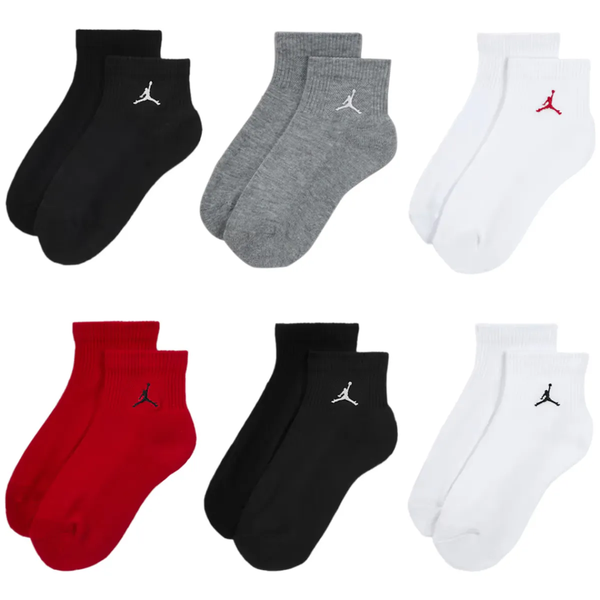 Outlet JORDAN Everyday Essentials (Pack of 6 pairs) - Boys' Ankle Socks