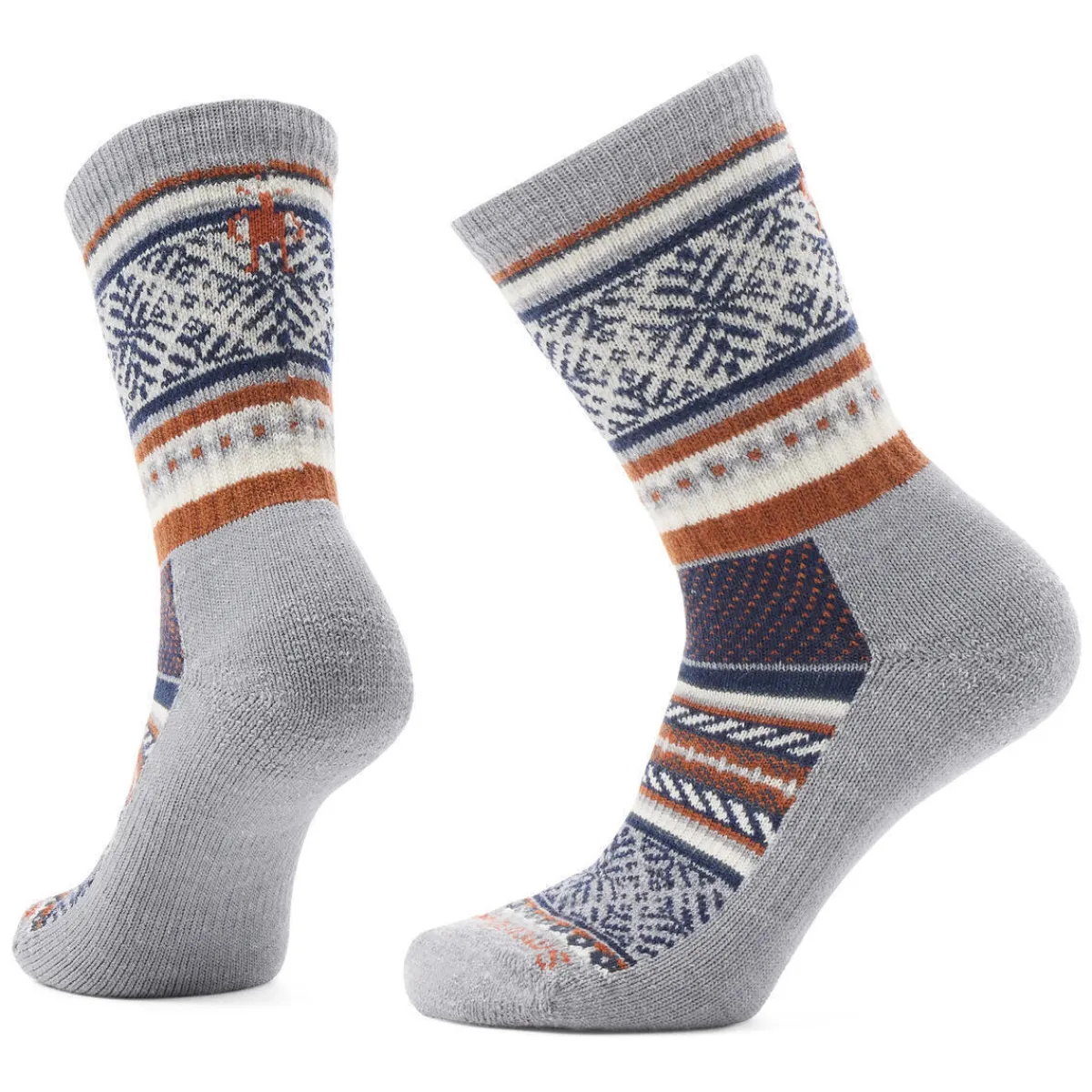SMARTWOOL Socks^Everyday Fair Isle Sweater - Men's Crew Socks