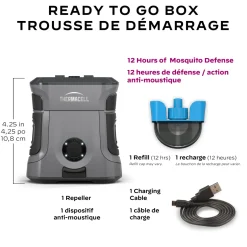 Best THERMACELL EX90 - Rechargeable Mosquito Repellent Device
