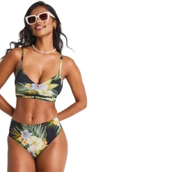 EVERYDAY SUNDAY Exotic Tiki Retro - Women's Swimsuit Bottom CBLAT