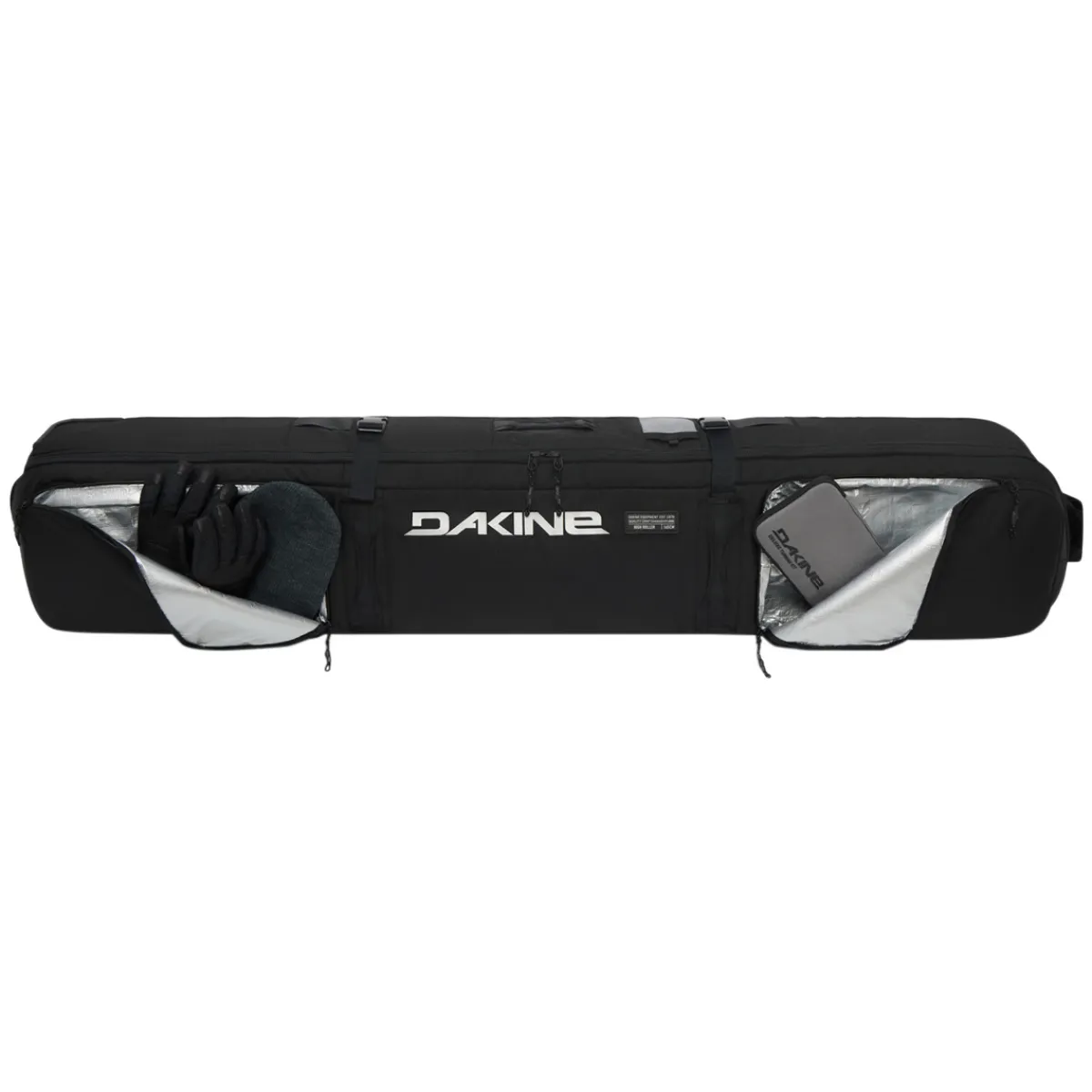 Outlet DAKINE Fall Line - Wheeled Alpine Ski Bag BLACK