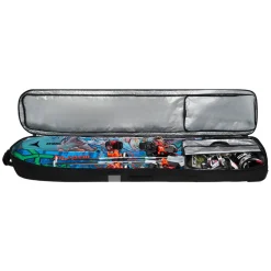 Outlet DAKINE Fall Line - Wheeled Alpine Ski Bag BLACK