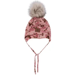 NANö Tuques, Caps And Hats^F25TUJO500 - Little Girls' Peruvian Tuque with Pompom