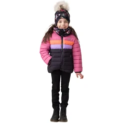 NANö Tuques, Caps And Hats^F25TUJO500 - Little Girls' Peruvian Tuque with Pompom