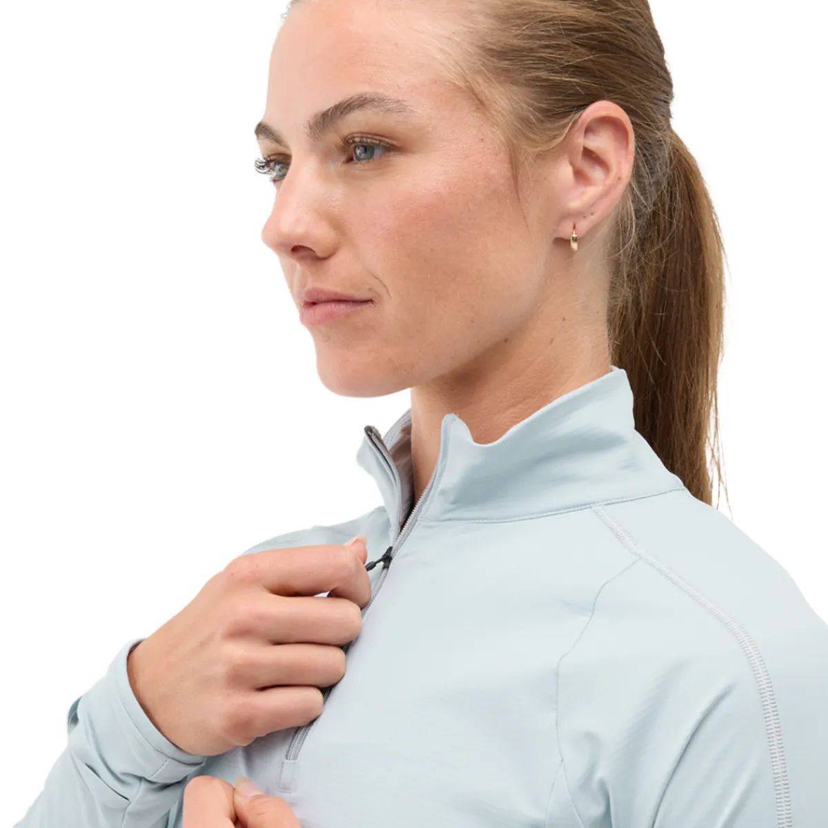 New HOKA GlideTech - Women's Half-Zip Sweater MNRB