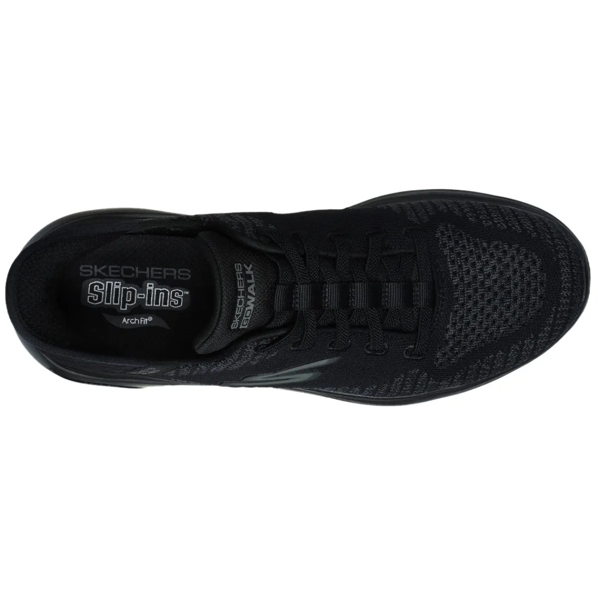 Clearance SKECHERS Go Walk Arch Fit 2.0 - Grand Select 2 - Men's Walking Shoes BBK