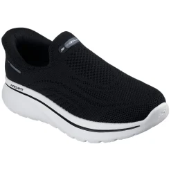 Outlet SKECHERS Go Walk Arch Fit N-Joy - Women's Walking Shoes BLK