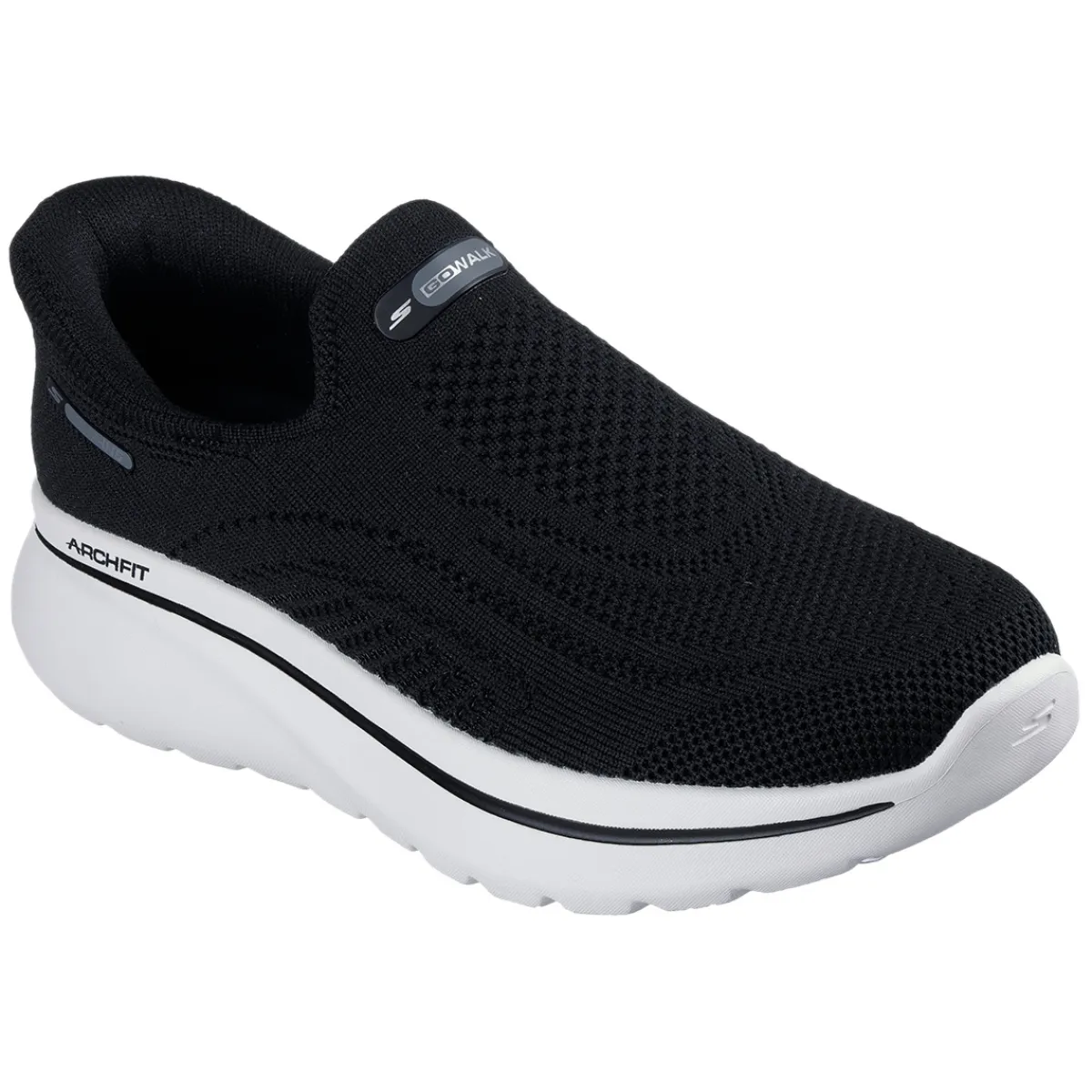 Outlet SKECHERS Go Walk Arch Fit N-Joy - Women's Walking Shoes BLK