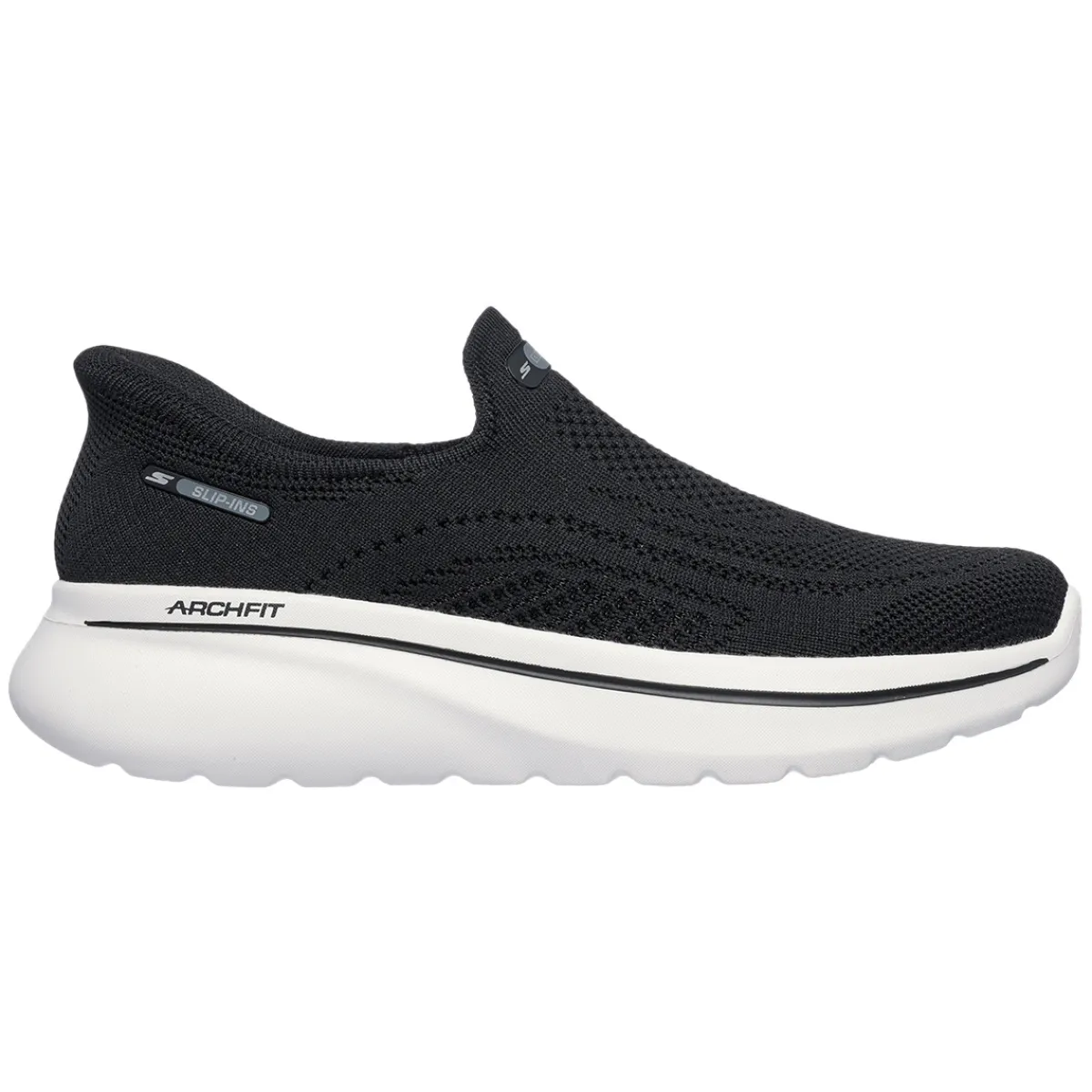 Outlet SKECHERS Go Walk Arch Fit N-Joy - Women's Walking Shoes BLK