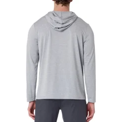 Online SKECHERS GoDri Charge - Men's Hooded Long-Sleeved Shirt