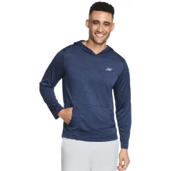 Online SKECHERS GoDri Charge - Men's Hooded Long-Sleeved Shirt