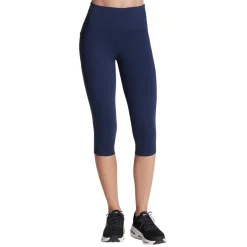 Women SKECHERS Leggings|Capris^GoFlex - Women's Training Capri Pants