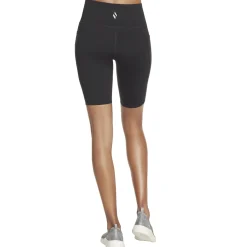 Clearance SKECHERS GoFlex Biker - Women's Fitted Shorts BLK