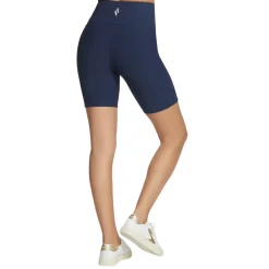 Women SKECHERS Shorts|Clothing^GoFlex Rib 8" - Women's Biker Shorts