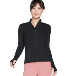 Women SKECHERS Long Sleeves And Sweaters|Hoodies And Vests^GoWalk - Women's Training Jacket