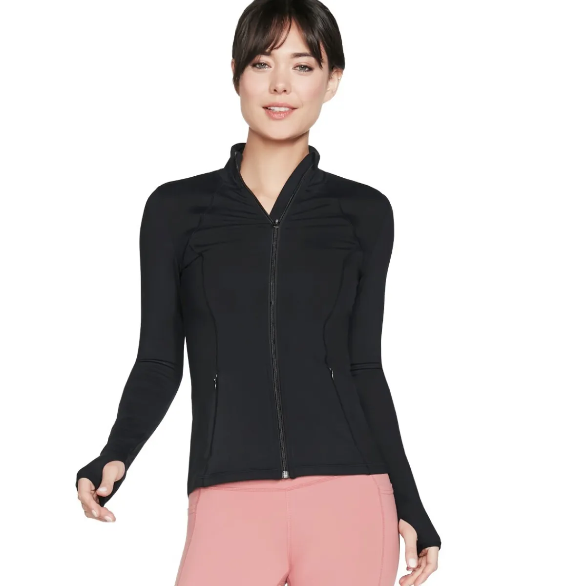 Women SKECHERS Long Sleeves And Sweaters|Hoodies And Vests^GoWalk - Women's Training Jacket