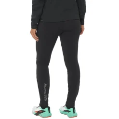 Clearance SALOMON GTX Infinium Windstopper - Women's Aerobic Leggings BLACK