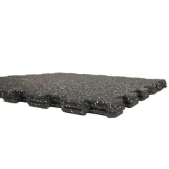 Best EVOKE Gym Flooring - Tiles for Training Surface BLACK
