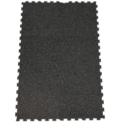 Best EVOKE Gym Flooring - Tiles for Training Surface BLACK
