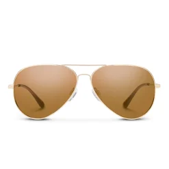 New SUNCLOUD Hard Deck - Adult Sunglasses GOLD
