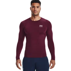 New UNDER ARMOUR HeatGear Armour - Men's Compression Long-Sleeved Shirt